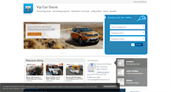 Desktop Screenshot of dacia.vipcar.pl